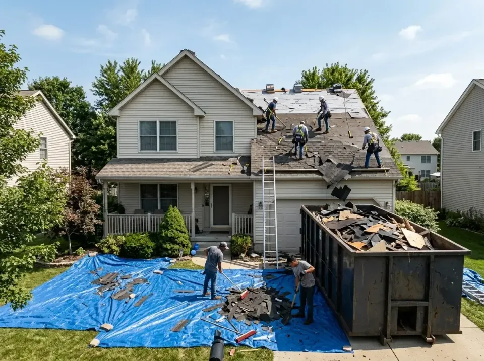 roof-replacement-debris-remova-004 — frequently asked questions, Cheapest Dumpster Rentals in Glen Burnie, MD